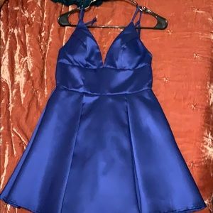 Blue Windsor Party Dress